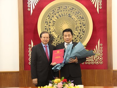 Bộ VHTTDL: Trao quyết định điều động, bổ nhiệm cán bộ
