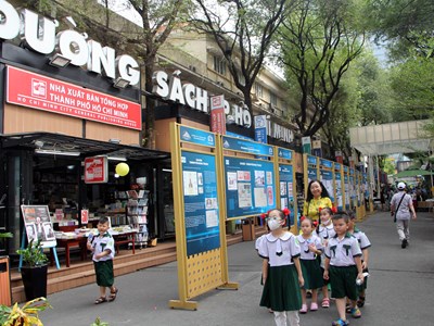 Đường Sách là một trong 100 điều thú vị của TP.HCM