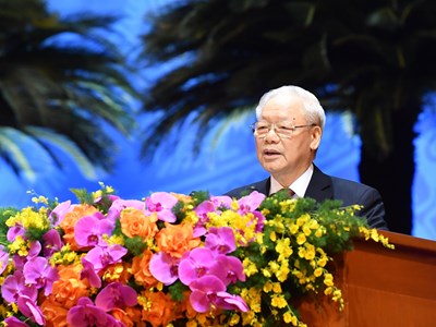 Toàn văn phát biểu của Tổng Bí thư tại Đại hội Công đoàn Việt Nam lần thứ XIII