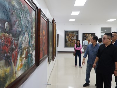 Xây dựng Đề cương không gian trưng bày tác phẩm mỹ thuật thuộc Bảo tàng Mỹ thuật Huế