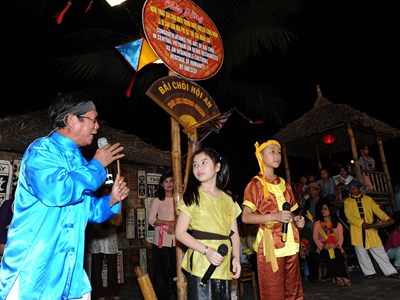 Giao lưu, tôn vinh nghệ thuật Bài chòi