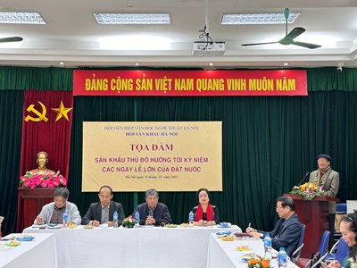 Sân khấu Thủ đô hướng về các ngày lễ lớn của đất nước