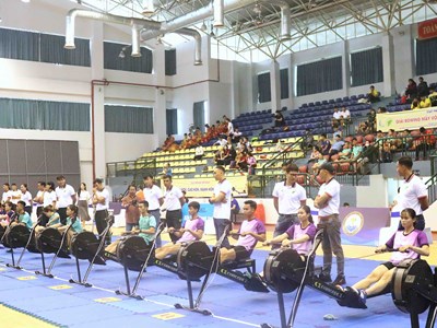 Khởi tranh Giải Rowing máy VĐQG 2023