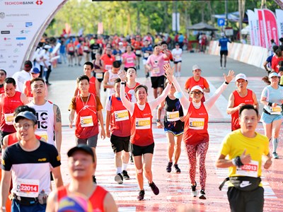 Hơn 15.000 vận động viên tranh tài tại Giải Marathon quốc tế TP.HCM