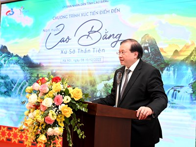 Xúc tiến điểm đến “Non nước Cao Bằng – Xứ sở thần tiên” tại Hà Nội