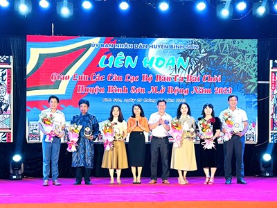 Liên hoan - Giao lưu các Câu lạc bộ dân ca Bài chòi huyện Bình Sơn