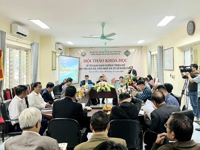 Phục dựng Lễ tế Nam Giao để phát huy giá trị Di sản Thành nhà Hồ