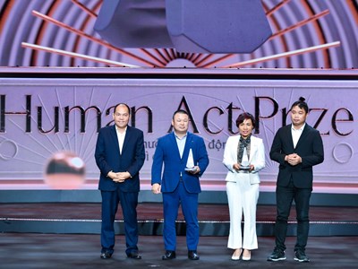 Trao giải Giải thưởng hành động vì cộng đồng Human Act Prize 2023: Lan toả những điều tốt đẹp