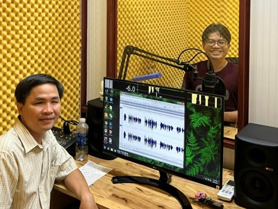 Thư viện sách nói Hướng Dương: Ánh sáng văn hóa đọc cho người khiếm thị