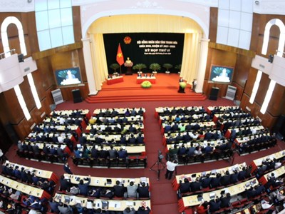 Khai mạc Kỳ họp HĐND tỉnh Thanh Hóa khóa XVIII: Xem xét nhiều nội dung quan trọng