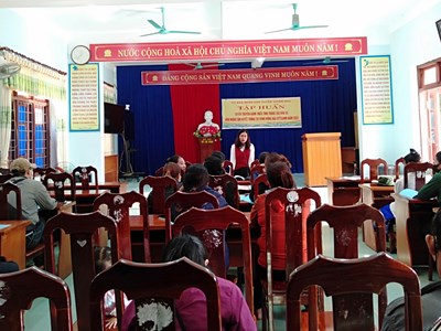 Tuyên truyền giảm thiểu tình trạng tảo hôn và hôn nhân cận huyết thống trong vùng đồng bào DTTS ở Tuyên Hoá