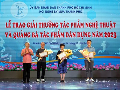 TP.HCM: Trao giải cho 9 tác phẩm múa xuất sắc năm 2023