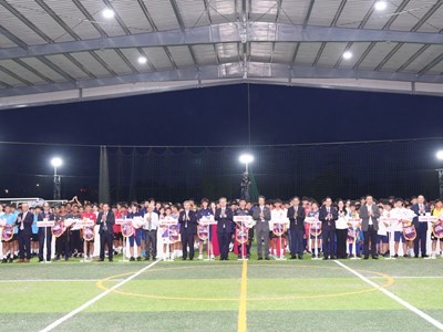 Khởi tranh Giải bóng đá Thiếu niên quốc tế U13 Việt Nam – Nhật Bản năm 2023