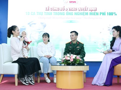 Từ "quả ngọt" tiếp thêm niềm hy vọng cho các cặp vợ chồng quân nhân