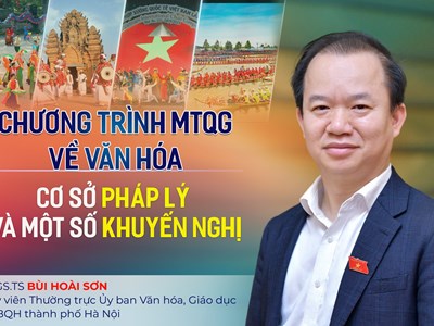 Chương trình mục tiêu quốc gia về văn hóa  - Cơ sở pháp lý và một số khuyến nghị