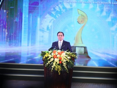 Thủ tướng dự Lễ trao Giải thưởng Nhân tài Đất Việt năm 2023