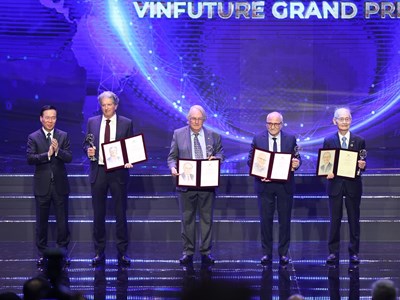 Giải thưởng VinFuture 2023 vinh danh bốn công trình khoa học “Chung sức toàn cầu”
