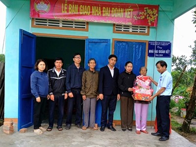 Ấm áp những ngôi nhà đại đoàn kết