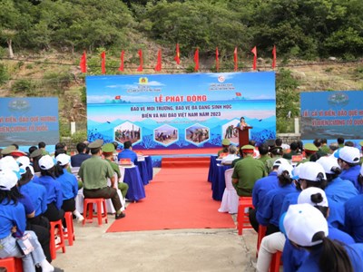 Phát động bảo vệ môi trường, bảo vệ đa dạng sinh học biển và hải đảo Việt Nam 2023