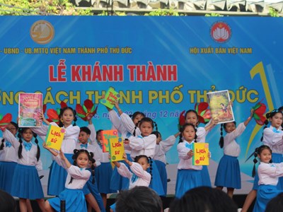 TP.HCM: Khánh thành Đường sách TP Thủ Đức