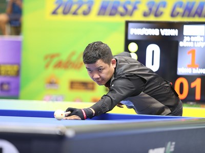 Dàn cao thủ hội tụ tại giải Billiards Carom 3 băng HBSF 2023
