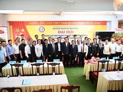 Bình Dương thành lập Liên đoàn Karate