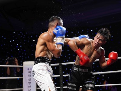 Ba võ sĩ Việt Nam tham dự sự kiện boxing quốc tế WBO tại Hàn Quốc