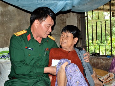 Quảng Ngãi: Tô thắm hình ảnh Bộ đội Cụ Hồ trong lòng dân