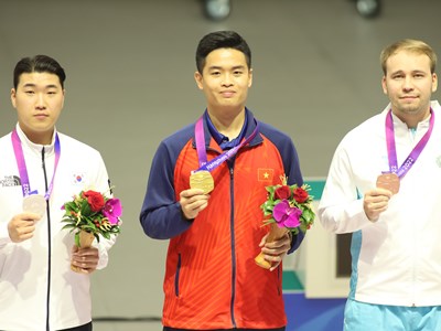 Phạm Quang Huy là ứng cử viên sáng giá cho danh hiệu VĐV tiêu biểu toàn quốc 2023