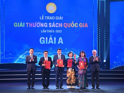 Vinh danh 41 tác phẩm đoạt Giải thưởng Sách Quốc gia lần thứ sáu