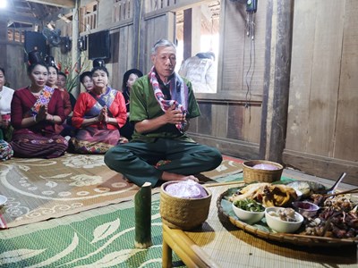 Lễ vào nhà mới của dân tộc Lào