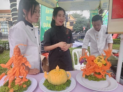 Quảng Bình: Trình diễn ẩm thực du lịch chào năm mới 2024