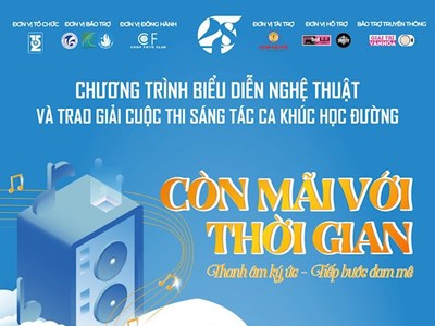 “Còn mãi với thời gian”: Ngân vang những ca khúc của giảng viên và sinh viên văn hóa