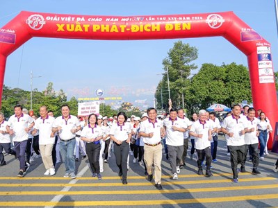 Bình Dương: Sôi động Giải Việt dã chào năm mới 2024