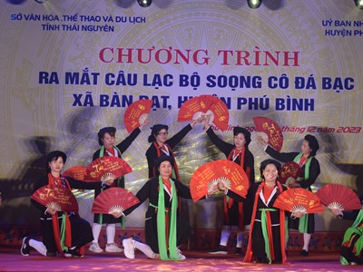 Hát Soọng Cô - nét văn hóa đặc sắc của người Sán Dìu