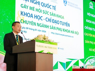 Gây mê hồi sức trong lĩnh vực sản khoa góp phần giảm tỉ lệ tử vong sản phụ