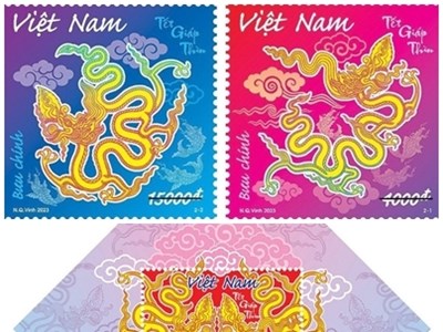 Tem Tết Giáp Thìn quảng bá di sản thế giới của Việt Nam