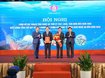 Quy hoạch tỉnh Nghệ An: Phát triển nhanh và bền vững, mang đậm bản sắc văn hóa