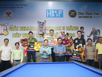Bất ngờ tại giải “xông đất” của Billiards Carom 3 băng Việt Nam