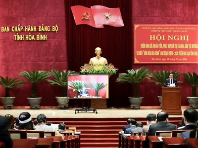 Bảo tồn, phát huy giá trị văn hóa dân tộc Mường và nền văn hóa Hòa Bình