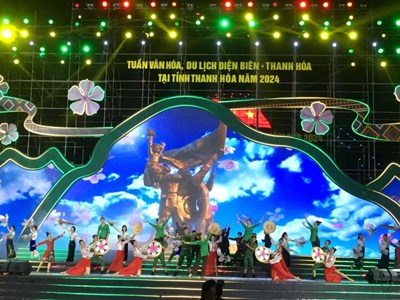 Trải nghiệm sắc màu văn hoá Điện Biên tại Thanh Hóa