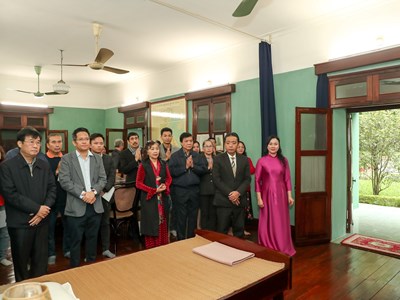 Cuộc thi tìm kiếm khoảnh khắc đẹp về Khu di tích Phủ Chủ tịch