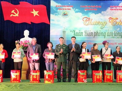 Hải Phòng: Xuân Biên phòng ấm lòng dân vùng biên giới biển
