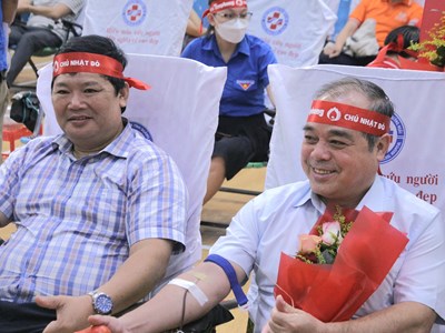 Quảng Ngãi: Tiếp nhận gần 340 đơn vị máu từ chương trình “Chủ nhật đỏ”