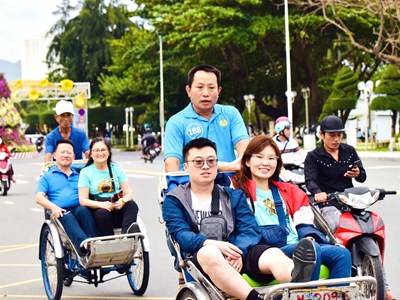 Quảng bá Nha Trang qua hình ảnh xích lô du lịch