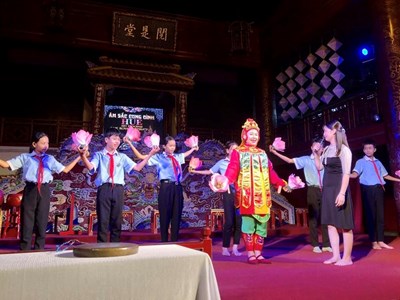 Khơi dậy tình yêu di sản văn hóa trong học đường