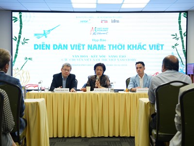 Họp báo công bố “Diễn đàn Việt Nam: Thời khắc Việt”