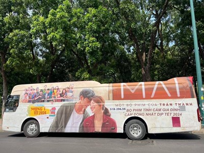 Phim của Trấn Thành quảng cáo trái luật trên xe khách: Thanh tra Sở VHTT TP.HCM nói gì ?