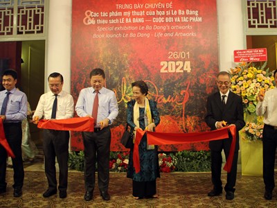 Không gian Lê Bá Đảng tại Bảo tàng Mỹ thuật TP.HCM