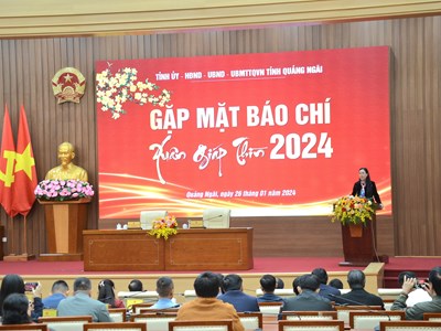 Báo chí đồng hành với sự phát triển kinh tế - xã hội của Quảng Ngãi